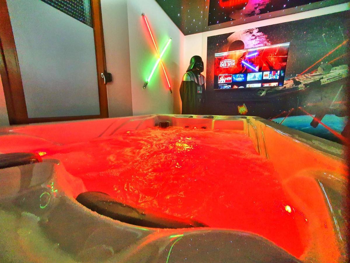 Galaxy Spa-4 Pers-Jacuzzi-Insolite-Parking-Jardin-Clim-Colmar Holtzwihr Ngoại thất bức ảnh